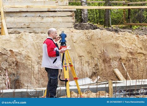 construction site stakeout